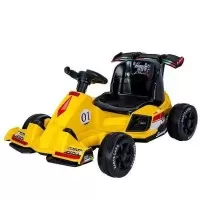 Kart electric pentru copii Formula galben