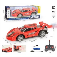 Masina RC 4 functii, buton demo, efect fum, USB