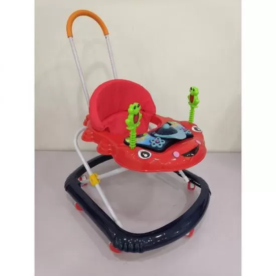 Premergator cu sunete, lumini si maner Broscuta bleumarin Premergator cu sunete, lumini si maner Broscuta bleumarin