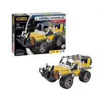 Set asamblare metalic Masina offroad 274 piese, joc educativ STEM, +7 ani 