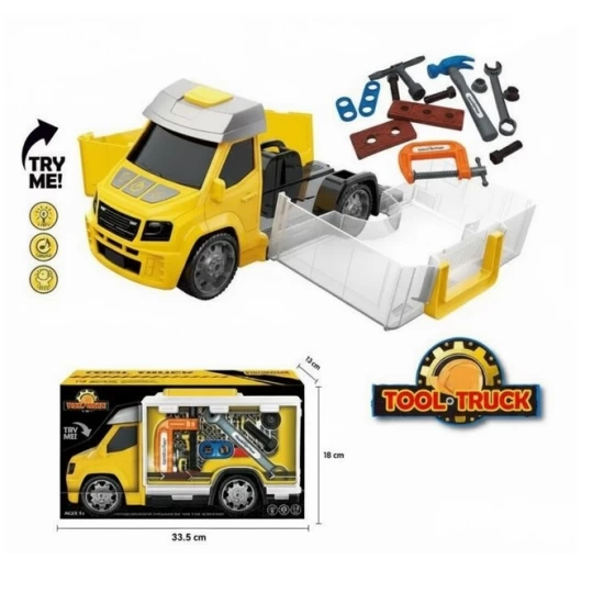 Camion interactiv cu unelte, sunete si lumini Tool Truck