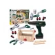 Set de joaca ladita cu unelte si bormasina electrica Micul inginer