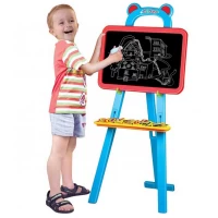 Tabla magnetica cu 2 fete pentru copii