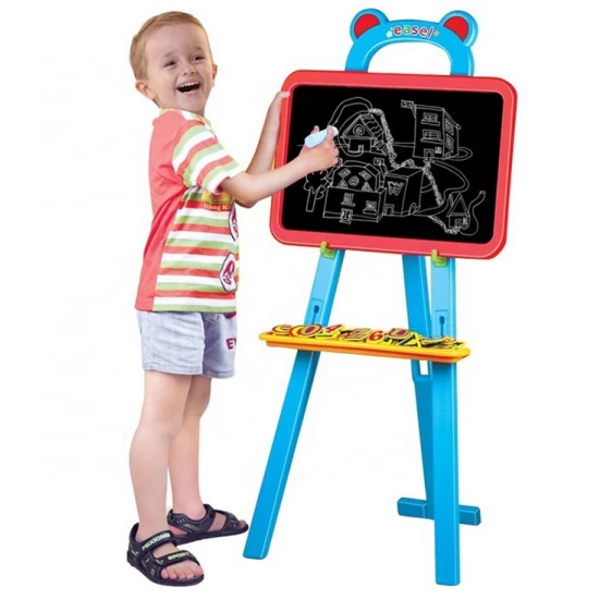 Tabla magnetica cu 2 fete pentru copii