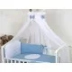 Baldachin din tul pentru patut bebe Sky Sunny Blue 160 x 600 cm Baldachin din tul pentru patut bebe Sky Sunny Blue 160 x 600 cm