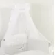 Baldachin din tul pentru patut bebe Sweet Dreams White 160 x 600 cm cu suport prindere inclus Baldachin din tul pentru patut bebe Sweet Dreams White 160 x 600 cm cu suport prindere inclus