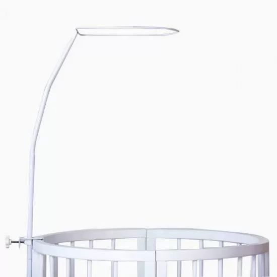 Baldachin din tul pentru patut bebe Sweet Dreams White 160 x 600 cm cu suport prindere inclus Baldachin din tul pentru patut bebe Sweet Dreams White 160 x 600 cm cu suport prindere inclus