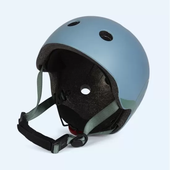 Casca de protectie pentru copii cu sistem de reglare Scoot and Ride Steel XXS - S Casca de protectie pentru copii cu sistem de reglare Scoot and Ride Steel XXS - S