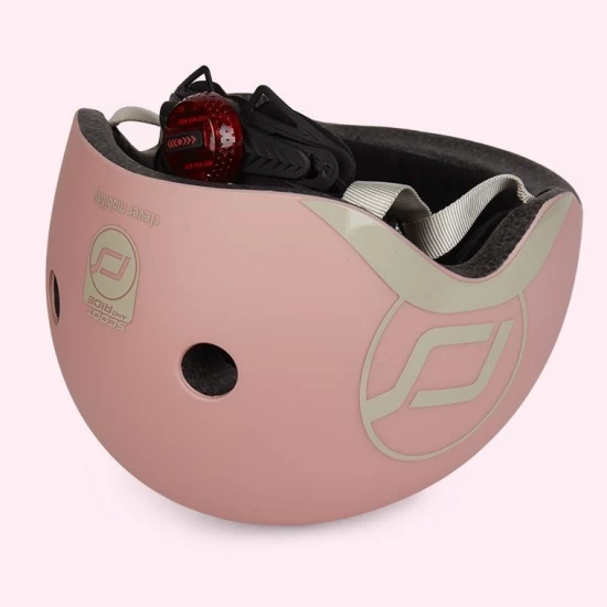 Casca de protectie pentru copii cu sistem de reglare Scoot and Ride Rose XXS - S