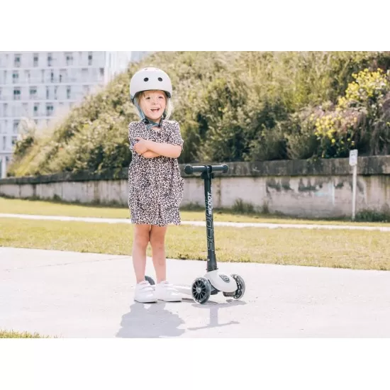 Casca de protectie pentru copii cu sistem de reglare Scoot and Ride Ash XXS - S