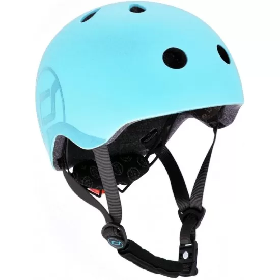 Casca de protectie pentru copii cu sistem de reglare Scoot and Ride Blueberry S-M Casca de protectie pentru copii cu sistem de reglare Scoot and Ride Blueberry S-M