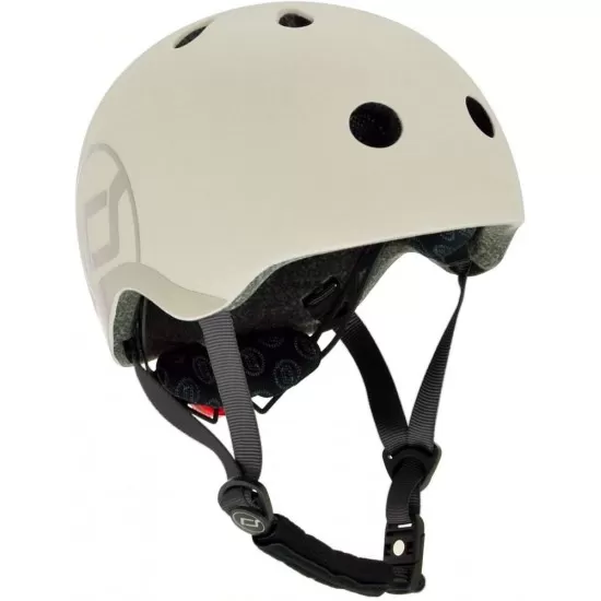 Casca de protectie pentru copii cu sistem de reglare Scoot and Ride Ash S-M