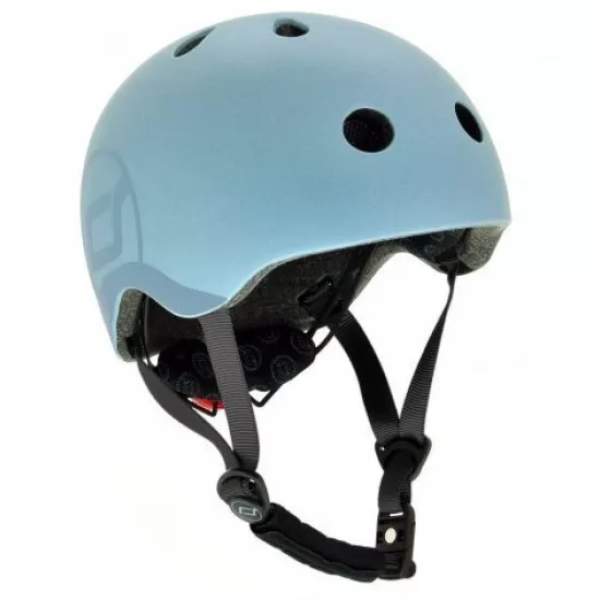 Casca de protectie pentru copii cu sistem de reglare Scoot & Ride Steel S-M Casca de protectie pentru copii cu sistem de reglare Scoot & Ride Steel S-M