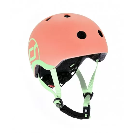 Casca de protectie pentru copii cu sistem de reglare Sccot and Ride Peach XXS - S