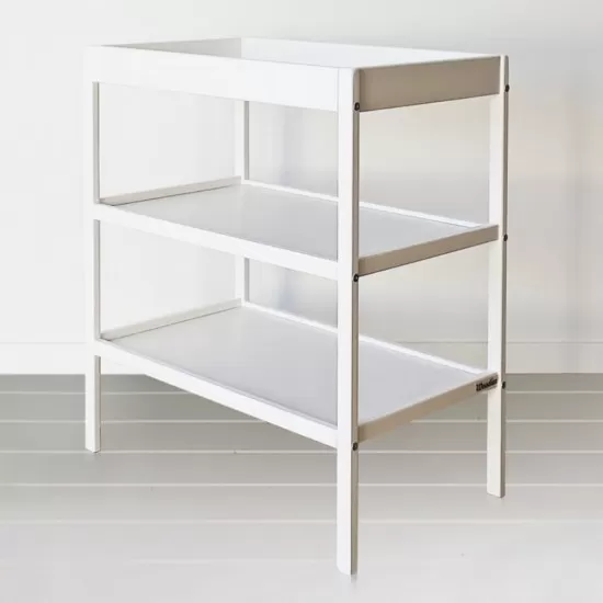 Masa infasat pentru bebelusi, lemn masiv, Alb 76 x 44 x 86 cm Masa infasat pentru bebelusi, lemn masiv, Alb 76 x 44 x 86 cm