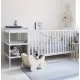 Masa infasat pentru bebelusi, lemn masiv, Alb 76 x 44 x 86 cm Masa infasat pentru bebelusi, lemn masiv, Alb 76 x 44 x 86 cm