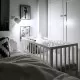Mini patut co-sleeping din lemn, Classic Alb, 90 x 40 cm Mini patut co-sleeping din lemn, Classic Alb, 90 x 40 cm