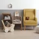 Mini Patut co-sleeping din lemn, Classic Vintage, 90 x 40 cm Mini Patut co-sleeping din lemn, Classic Vintage, 90 x 40 cm