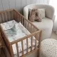 Mini Patut co-sleeping din lemn, Classic Vintage, 90 x 40 cm Mini Patut co-sleeping din lemn, Classic Vintage, 90 x 40 cm