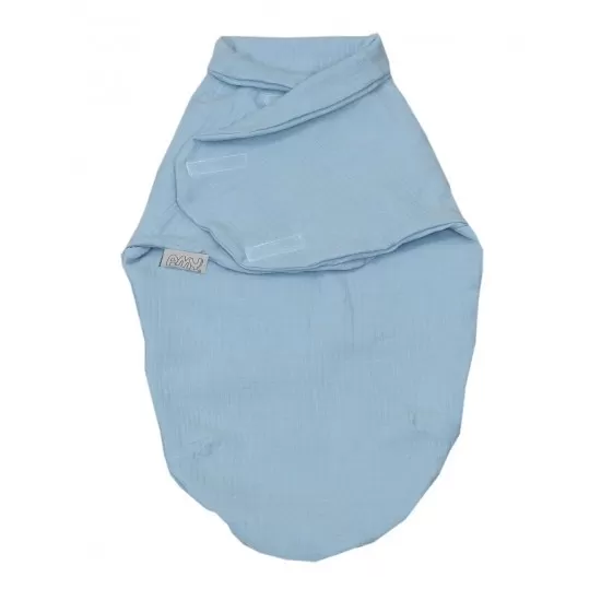 Paturica de infasat din bumbac, Baby swaddle, Puzzle Muslin, Albastru, Amy Paturica de infasat din bumbac, Baby swaddle, Puzzle Muslin, Albastru, Amy