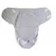 Paturica de infasat din bumbac pentru bebelusi, Inchidere Velcro, Sky Bunny Grey Paturica de infasat din bumbac pentru bebelusi, Inchidere Velcro, Sky Bunny Grey