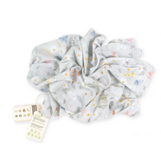 Paturica din bambus Nature Bamboo by Amy, Lunca gri 70x70cm Paturica din bambus Nature Bamboo by Amy, Lunca gri 70x70cm