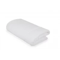 Pilota 135 x 100 cm pentru copii, bumbac si umplutura BabySoft, Alb