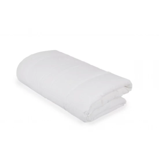 Pilota 135 x 100 cm pentru copii, bumbac si umplutura BabySoft, Alb