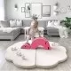 Saltea de joaca din spuma MeowBaby floare catifea roz deschis Saltea de joaca din spuma MeowBaby floare catifea roz deschis