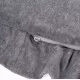 Saltea de joaca din spuma MeowBaby pentru copii catifea gri deschis Saltea de joaca din spuma MeowBaby pentru copii catifea gri deschis