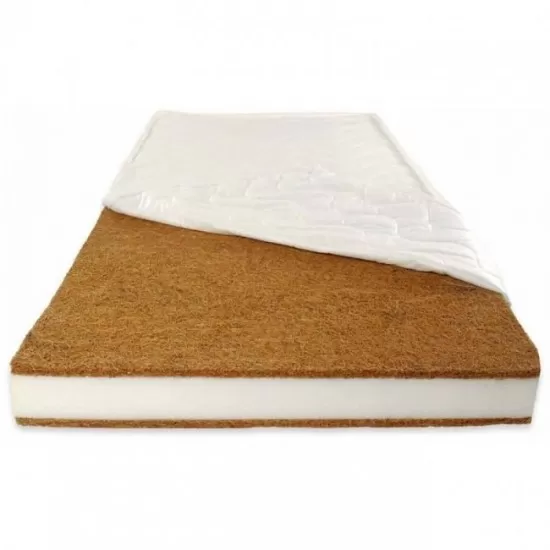 Cumpara Saltea copii cocos spuma cocos cu husa detasabila bumbac 127x63x12 cm Cumpara Saltea copii cocos spuma cocos cu husa detasabila bumbac 127x63x12 cm
