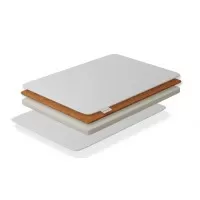 Saltea pentru copii Cocos Spuma cu husa detasabila bumbac 140X70X10 cm