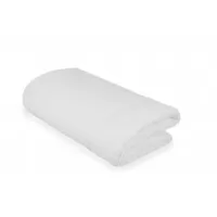 Set pilota 135 x 100 cm si perna 40 x 60 cm pentru copii, bumbac si umplutura BabySoft, Alb