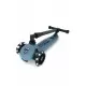 Trotineta copii pliabila cu roti luminoase Scoot and Ride HighwayKick 3 Steel Blue Trotineta copii pliabila cu roti luminoase Scoot and Ride HighwayKick 3 Steel Blue