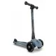 Trotineta copii pliabila cu roti luminoase Scoot and Ride HighwayKick 3 Steel Blue Trotineta copii pliabila cu roti luminoase Scoot and Ride HighwayKick 3 Steel Blue