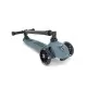 Trotineta copii pliabila cu roti luminoase Scoot and Ride HighwayKick 3 Steel Blue Trotineta copii pliabila cu roti luminoase Scoot and Ride HighwayKick 3 Steel Blue