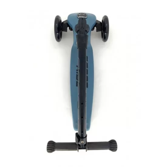 Trotineta copii pliabila cu roti luminoase Scoot and Ride HighwayKick 3 Steel Blue Trotineta copii pliabila cu roti luminoase Scoot and Ride HighwayKick 3 Steel Blue