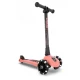 Trotineta copii pliabila cu roti luminoase Scoot and Ride HighwayKick 3 Peach