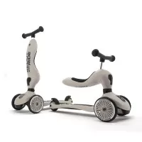 Trotineta copii transformabila 2 in 1 Scoot and Ride HighwayKick 1 Ash