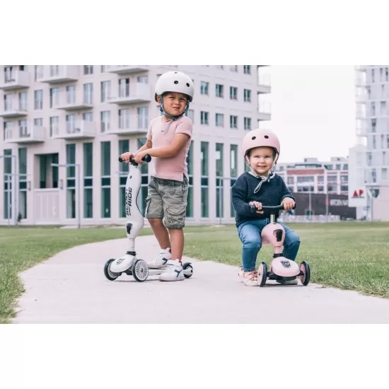 Trotineta copii transformabila 2 in 1 Scoot and Ride HighwayKick 1 Ash Trotineta copii transformabila 2 in 1 Scoot and Ride HighwayKick 1 Ash