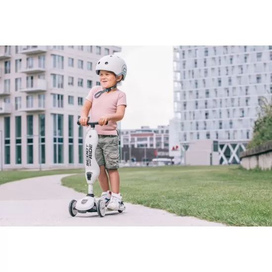 Trotineta copii transformabila 2 in 1 Scoot and Ride HighwayKick 1 Ash Trotineta copii transformabila 2 in 1 Scoot and Ride HighwayKick 1 Ash