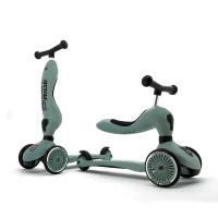 Trotineta copii transformabila 2 in 1 Scoot and Ride HighwayKick 1 Forest