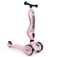 Trotineta copii transformabila 2 in 1 Scoot and Ride HighwayKick 1 Rose