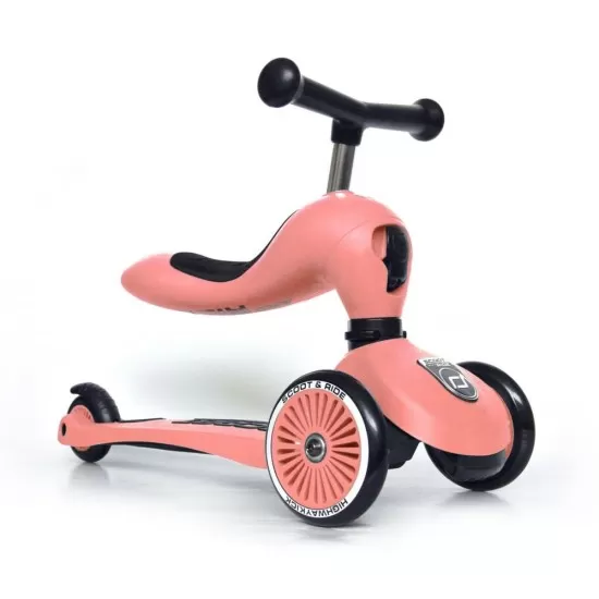 Trotineta copii transformabila 2 in 1 Scoot and Ride HighwayKick 1 Peach Trotineta copii transformabila 2 in 1 Scoot and Ride HighwayKick 1 Peach