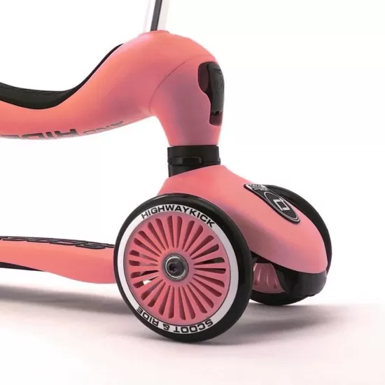 Trotineta copii transformabila 2 in 1 Scoot and Ride HighwayKick 1 Peach Trotineta copii transformabila 2 in 1 Scoot and Ride HighwayKick 1 Peach