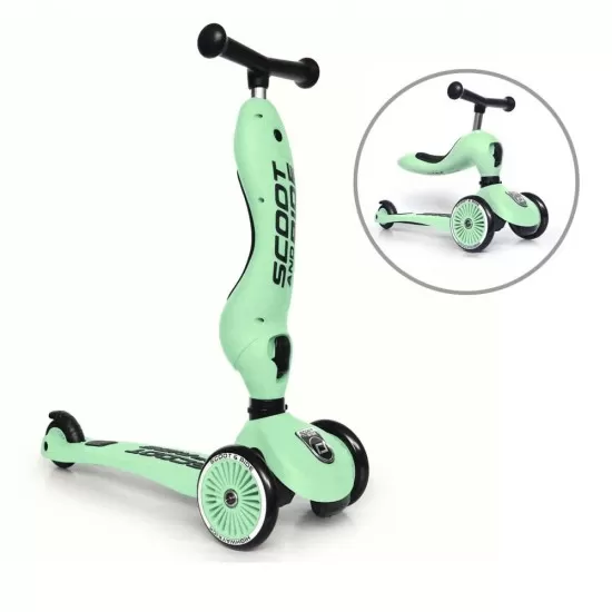 Trotineta copii transformabila 2 in 1 Scoot and Ride HighwayKick 1 Kiwi Trotineta copii transformabila 2 in 1 Scoot and Ride HighwayKick 1 Kiwi