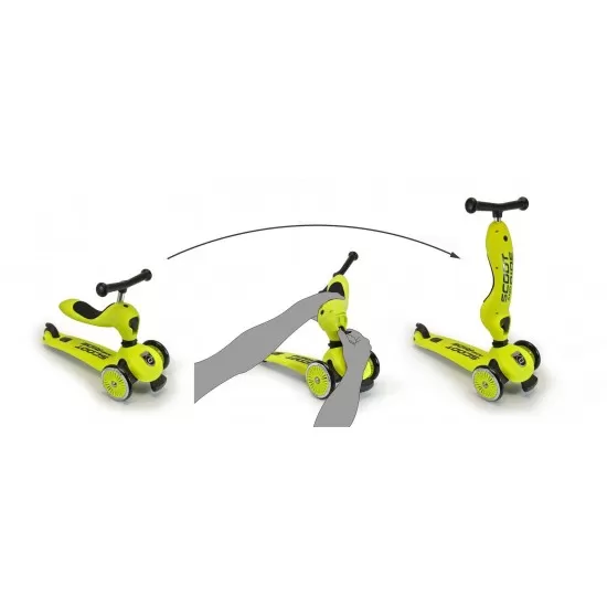 Trotineta copii transformabila 2 in 1 Scoot and Ride HighwayKick 1 Kiwi Trotineta copii transformabila 2 in 1 Scoot and Ride HighwayKick 1 Kiwi
