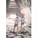 Trotineta pliabila pentru copii si adulti cu roti luminoase Scoot & Ride Highwaykick 5 Peach
