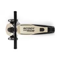 Trotineta pliabila pentru copii si adulti cu roti luminoase Scoot & Ride Highwaykick 5 Ash