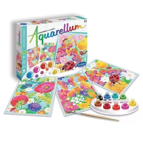 Set pictura Aquarellum Flori Set pictura Aquarellum Flori